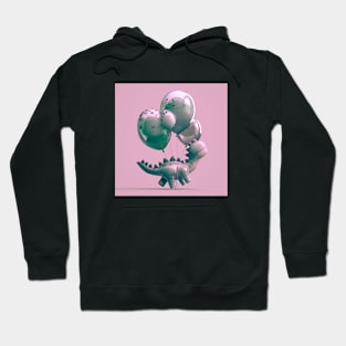 Dinosaur Balloons II Hoodie